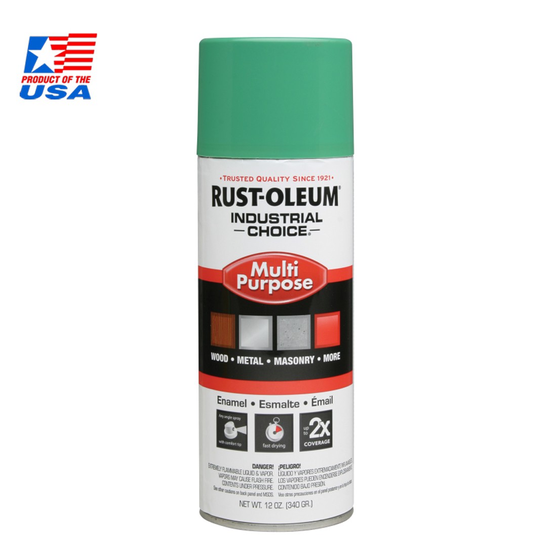 Rust Oleum Multi-Purpose Spray สีสเปรย์ อุตสาหกรรม Safety Green