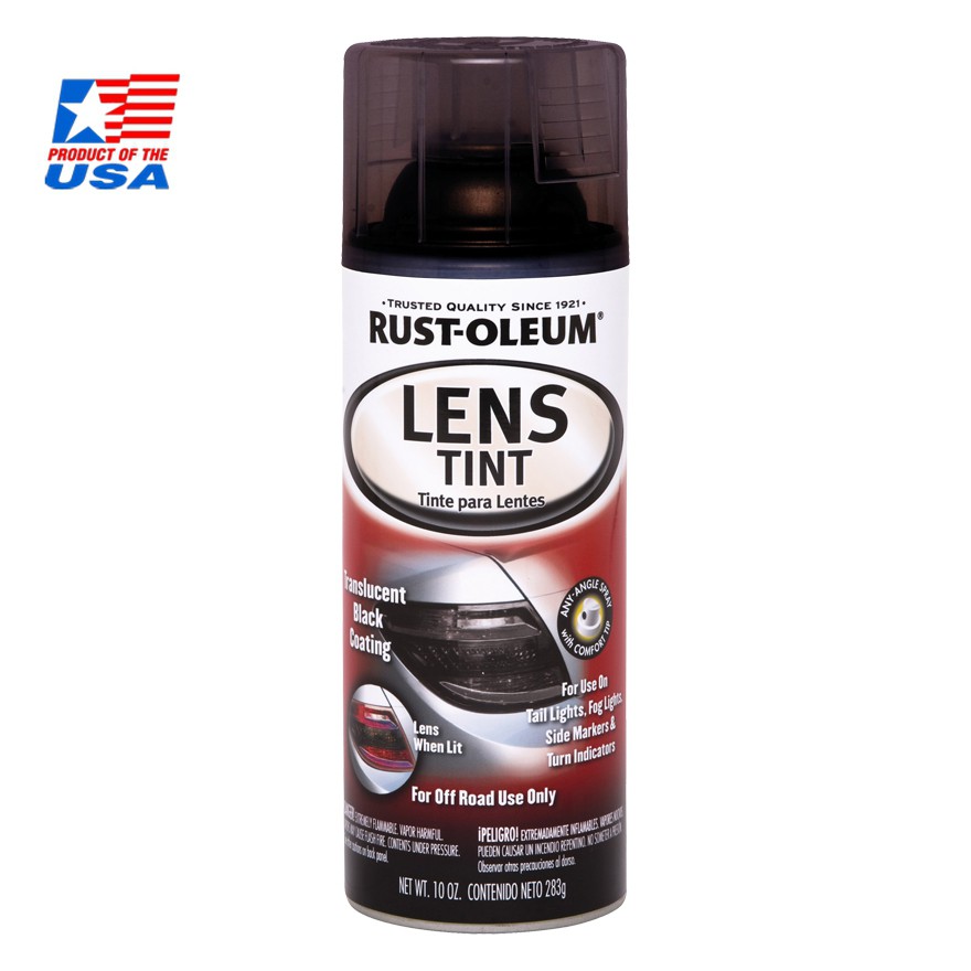 Rust Oleum Lens Tint สเปรย์ พ่นโคมไฟ รมดำ โปร่งแสง