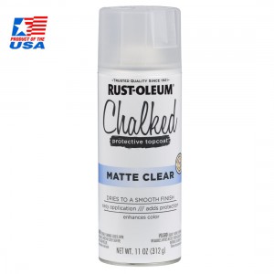 Rust Oleum Chalked Ultra Matte Paint - สีสร้างพื้นผิว vintage 302599 (Matte Clear)