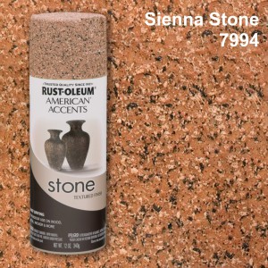 Rust Oleum สีสเปรย์ลายหิน-Stone Spray Paint  (Sienna Stone)