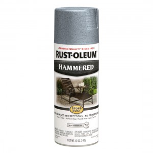 Rust Oleum Hammered Spray - สีสเปรย์กันสนิม ลายฆ้อน  Light Blue