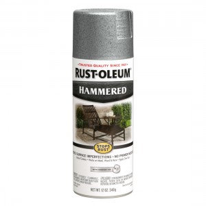 Rust Oleum Hammered Spray - สีสเปรย์กันสนิม ลายฆ้อน  Silver