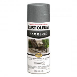 Rust Oleum Hammered Spray - สีสเปรย์กันสนิม ลายฆ้อน  Gray
