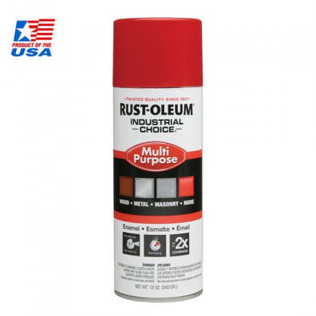 Rust Oleum Multi-Purpose Spray สีสเปรย์ อุตสาหกรรม Safety Red
