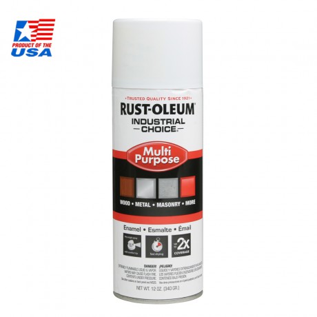 Rust Oleum Multi-Purpose Spray สีสเปรย์ อุตสาหกรรม Glossy White