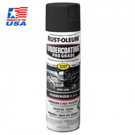 Rust Oleum Automotive Professional Undercoating Black - สีกันสนิมสำหรับช่วงล่างรถยนต์ สีดำ 248656