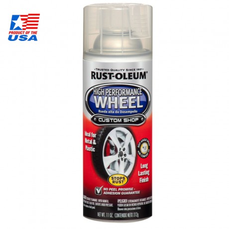Rust Oleum® High Performance Wheel - สีสเปรย์ พ่นล้อแมกซ์ # 248929 (Clear)