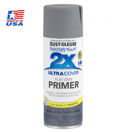 Rust Oleum 2X สีสเปรย์ กันสนิม - Gray Primer Spray