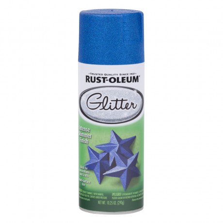Rust Oleum Glitter Spray Paint - Blue สีประกายเพชร สีน้ำเงิน