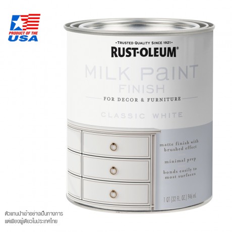 Milk Paint Finish Classic White # 331049
