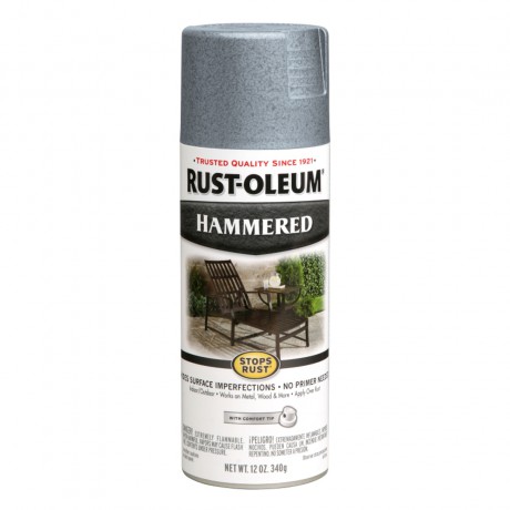 Rust Oleum Hammered Spray - สีสเปรย์กันสนิม ลายฆ้อน  Light Blue