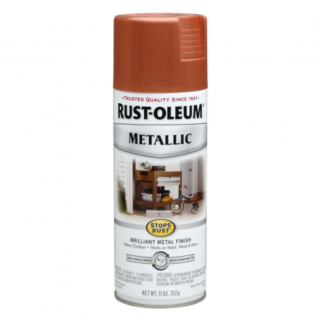 Rust Oleum Metallic Spray - Rust Protection สีสเปรย์ กันสนิม เมทัลลิค ทองแดง Copper