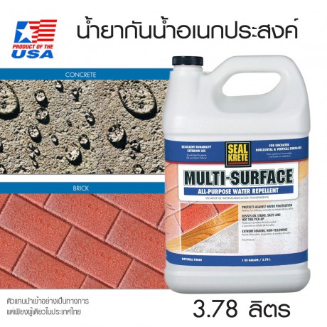 น้ำยากันน้ำ กันรั่วซึม ป้องกันน้ำซึม 3.78 ลิตร - Seal Krete Multi-Surface WaterR#SK201001