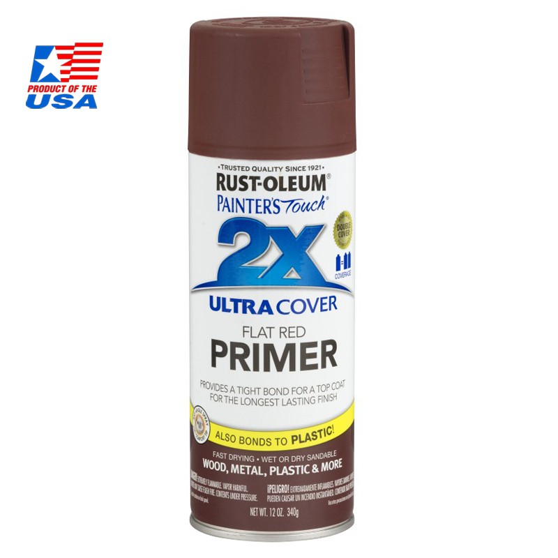 Rust Oleum 2X สีสเปรย์ กันสนิม - Red Primer Spray