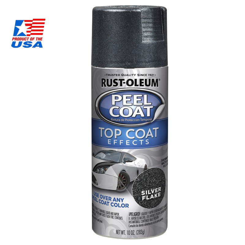 Rust Oleum Peel Coat Effects - สีลอกได้ ประกายเงิน Silver 