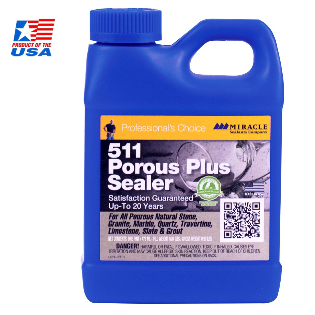 511 Porous Plus - น้ำยาสำหรับพื้นผิวที่มีรูพรุนมาก (0.476 ลิตร)